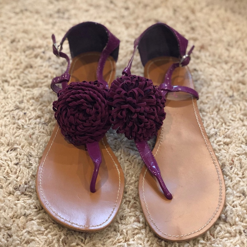 Purple Sandals